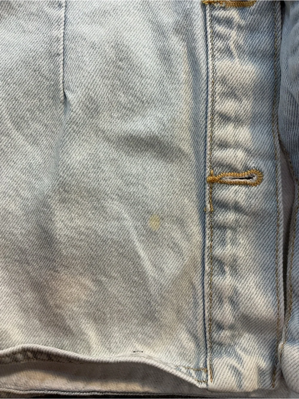 Zara sleeveless denim